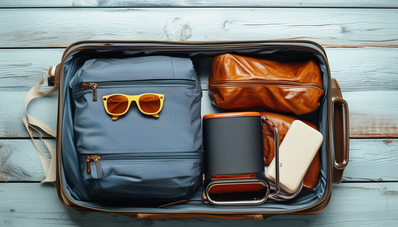 découvrez les indispensables à ne pas oublier d'emporter dans votre valise pour un voyage réussi.