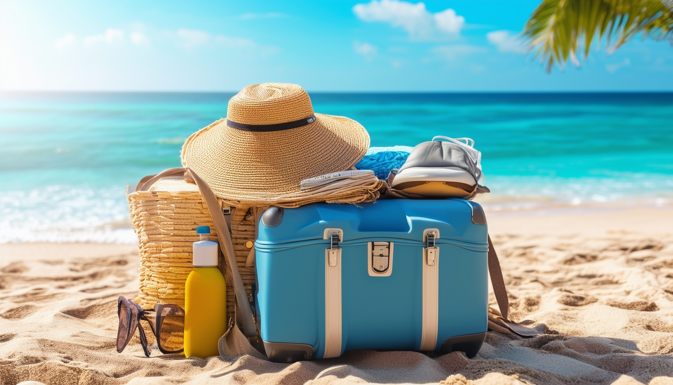 découvrez notre sélection des indispensables à glisser dans votre valise pour des vacances parfaites cet été.